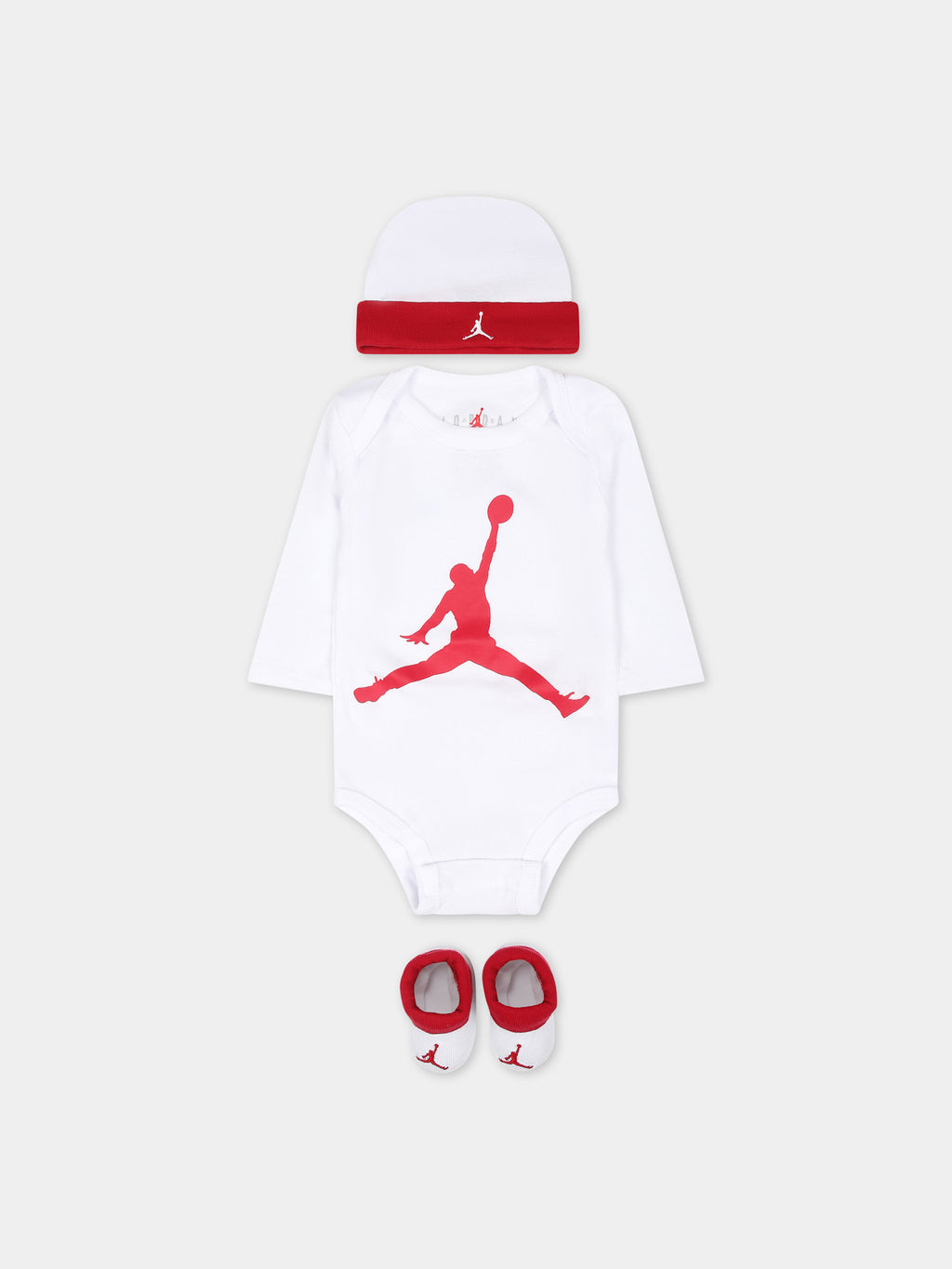 White set for baby boy with iconic Jumpman